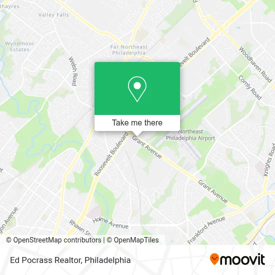 Ed Pocrass Realtor map