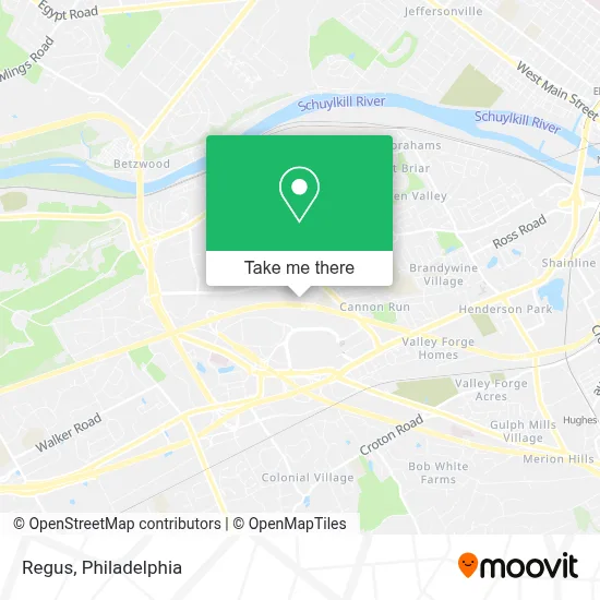 Regus map