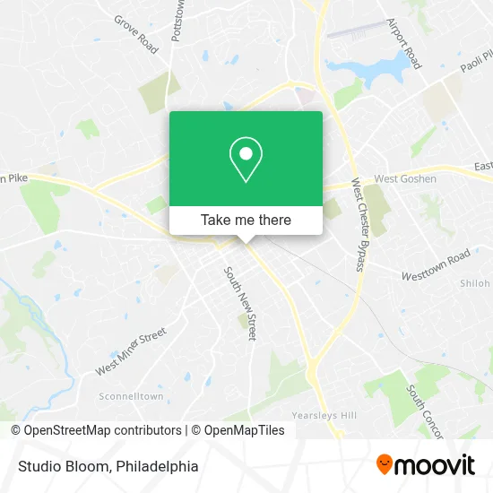 Studio Bloom map