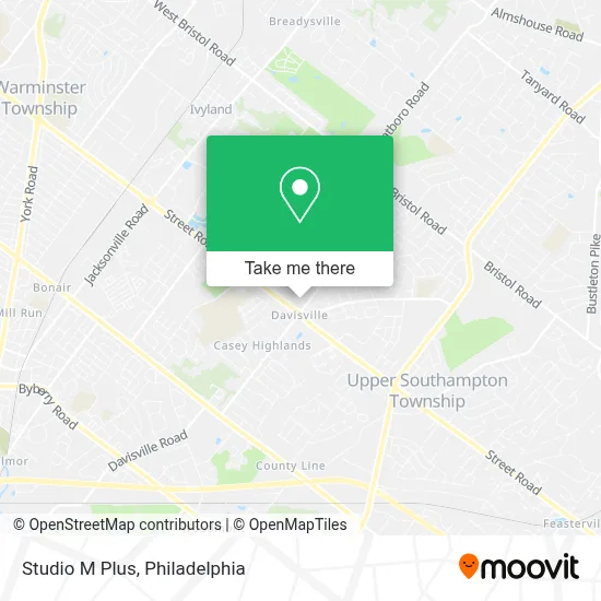Studio M Plus map