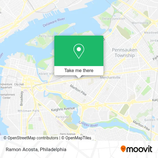 Ramon Acosta map