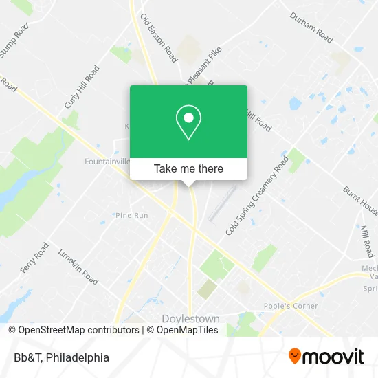 Bb&T map