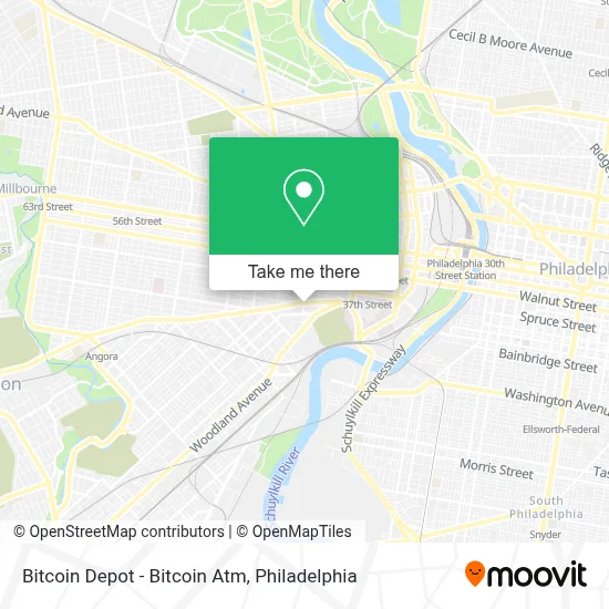 Bitcoin Depot - Bitcoin Atm map