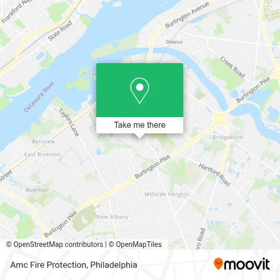 Amc Fire Protection map