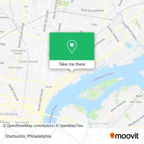 Starbucks map