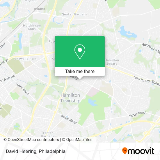 David Heering map