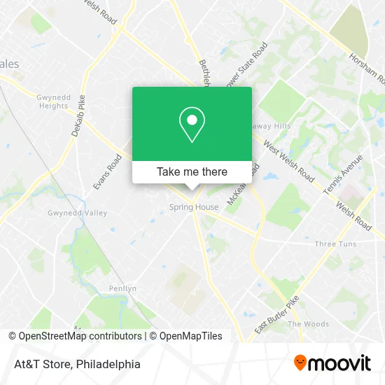 At&T Store map