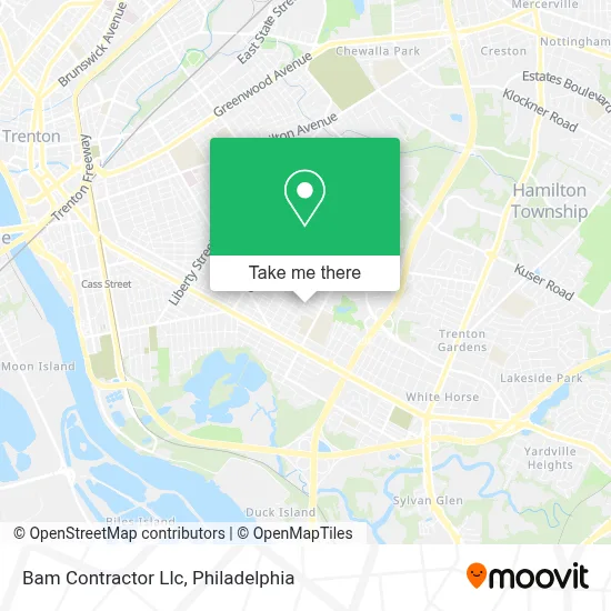 Bam Contractor Llc map