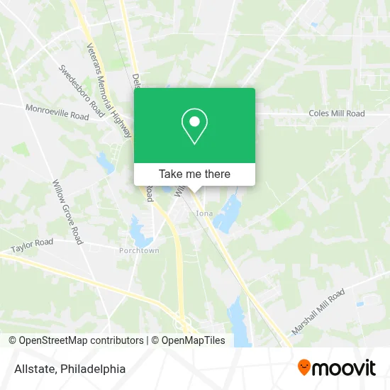 Allstate map