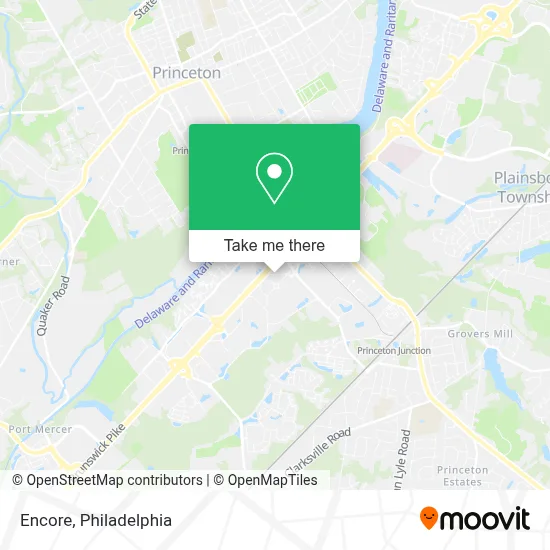 Encore map