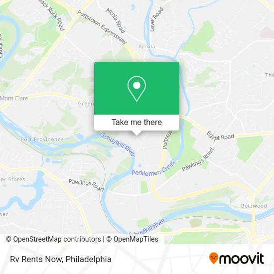Rv Rents Now map