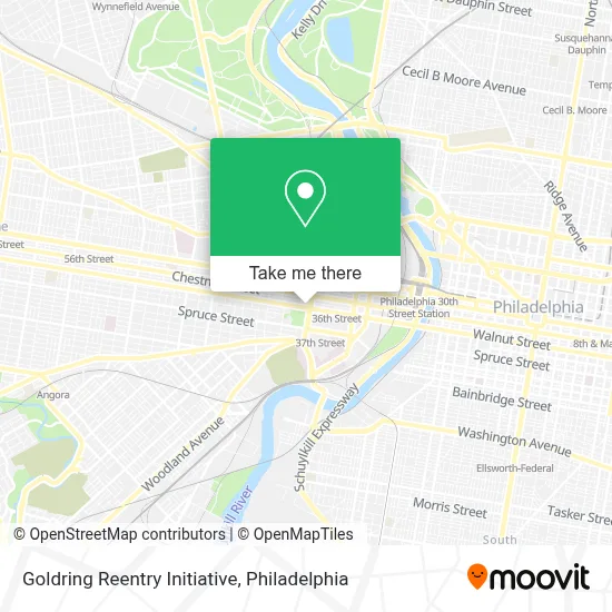 Goldring Reentry Initiative map