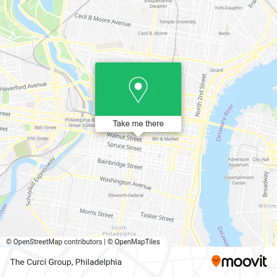 The Curci Group map
