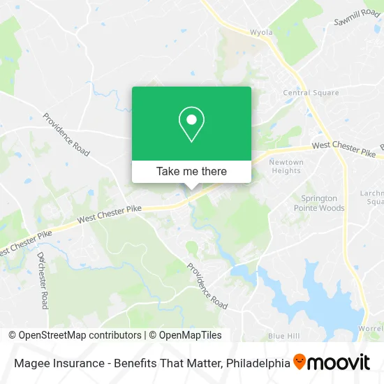 Magee Insurance - Benefits That Matter map