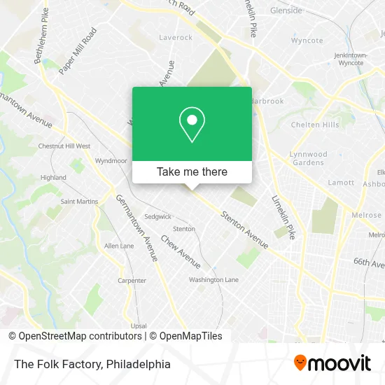 The Folk Factory map