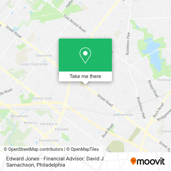 Edward Jones - Financial Advisor: David J Samachson map