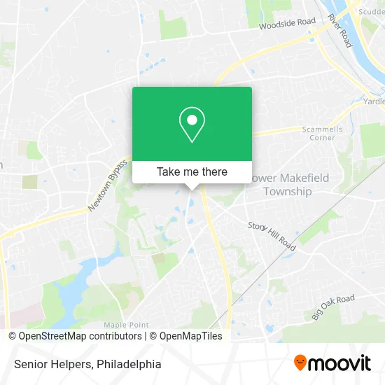 Senior Helpers map