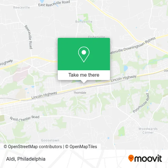 Aldi map