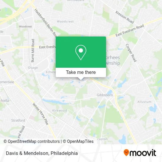 Davis & Mendelson map