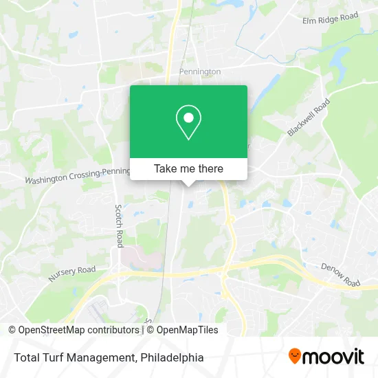 Total Turf Management map
