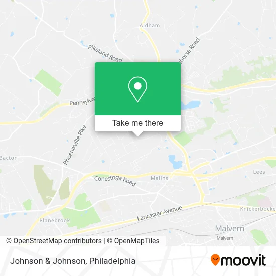 Johnson & Johnson map