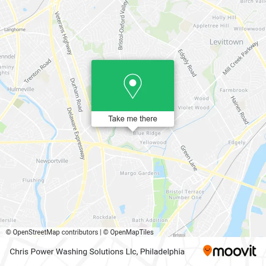 Chris Power Washing Solutions Llc map
