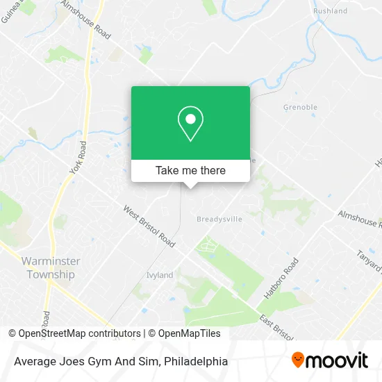Average Joes Gym And Sim map