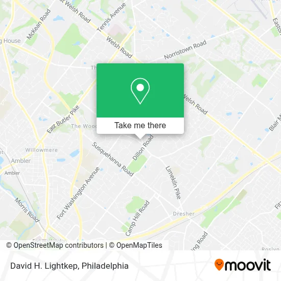 David H. Lightkep map