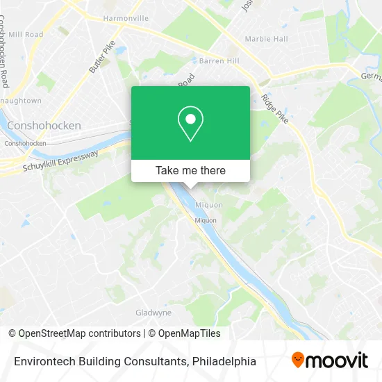 Environtech Building Consultants map
