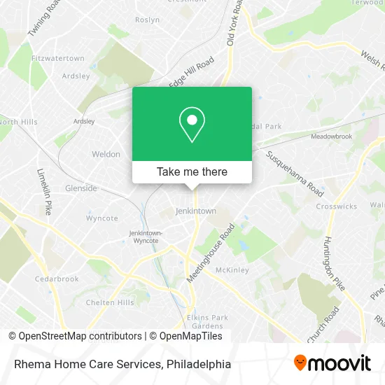 Rhema Home Care Services map