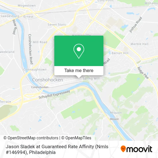 Jason Sladek at Guaranteed Rate Affinity (Nmls #146994) map