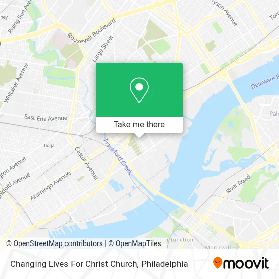 Changing Lives For Christ Church map