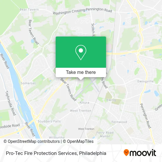 Pro-Tec Fire Protection Services map