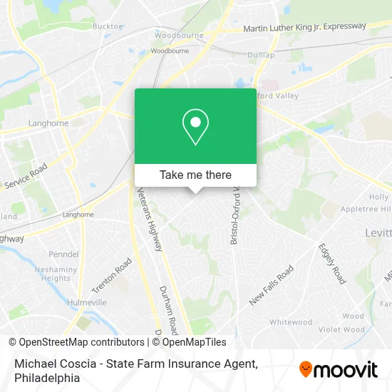 Michael Coscia - State Farm Insurance Agent map