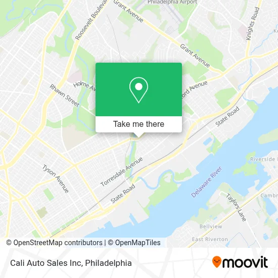 Cali Auto Sales Inc map