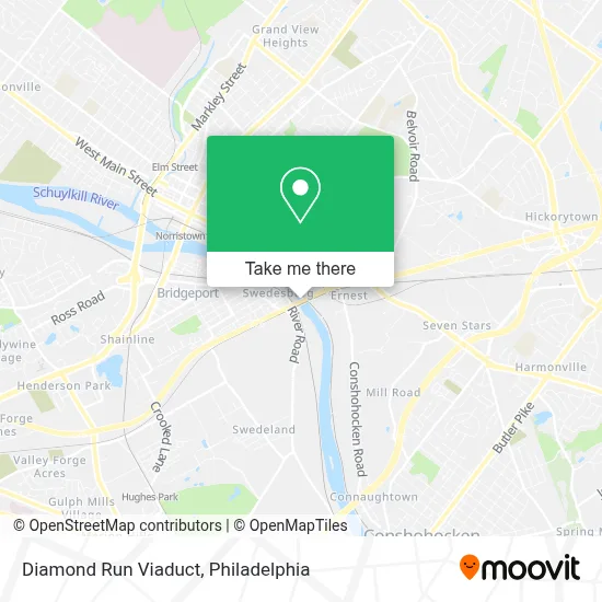 Diamond Run Viaduct map