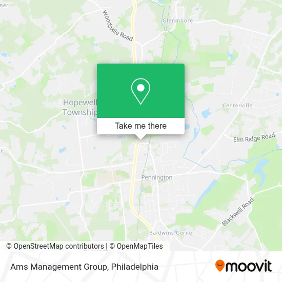 Ams Management Group map