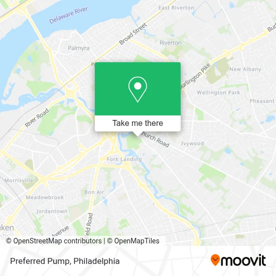 Preferred Pump map
