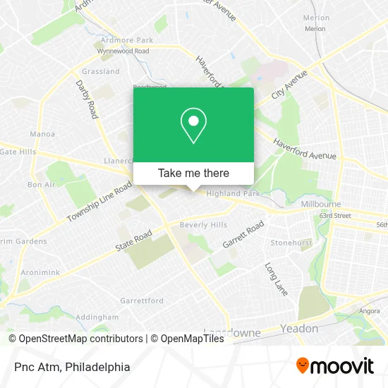 Pnc Atm map
