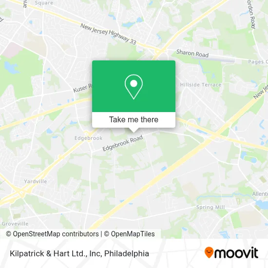Kilpatrick & Hart Ltd., Inc map
