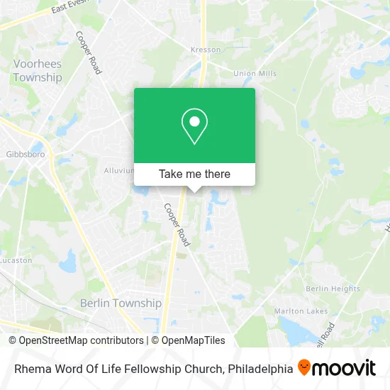 Rhema Word Of Life Fellowship Church map
