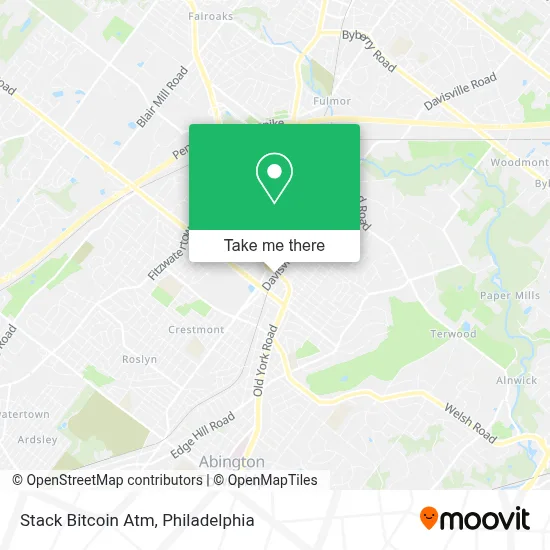 Stack Bitcoin Atm map