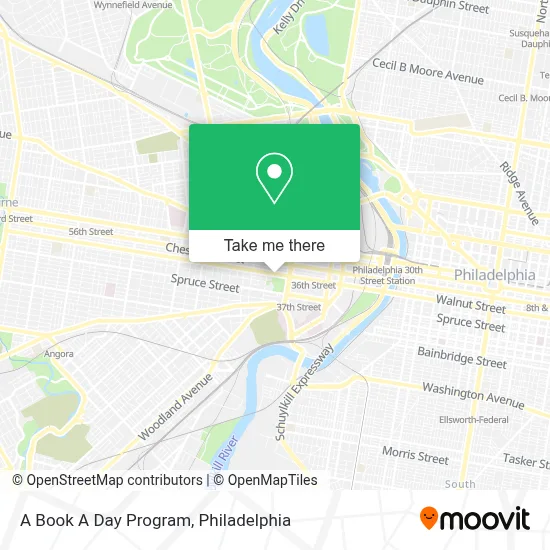 A Book A Day Program map