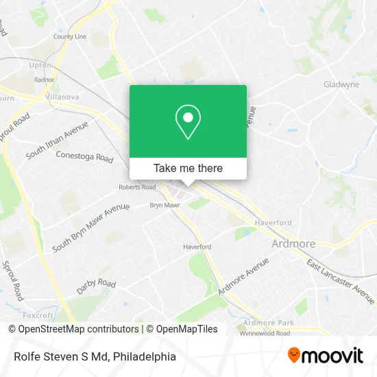 Rolfe Steven S Md map