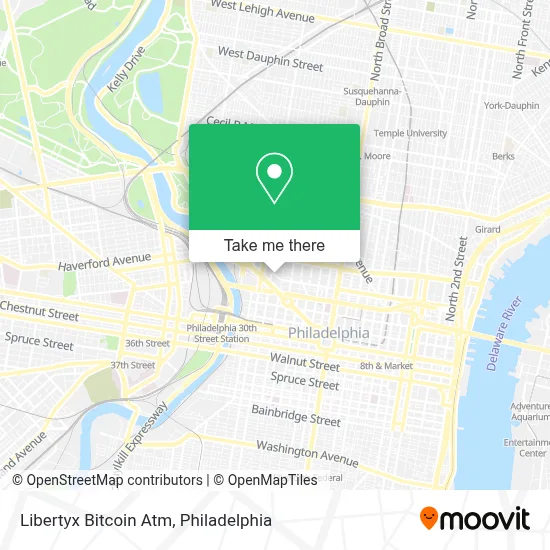 Libertyx Bitcoin Atm map