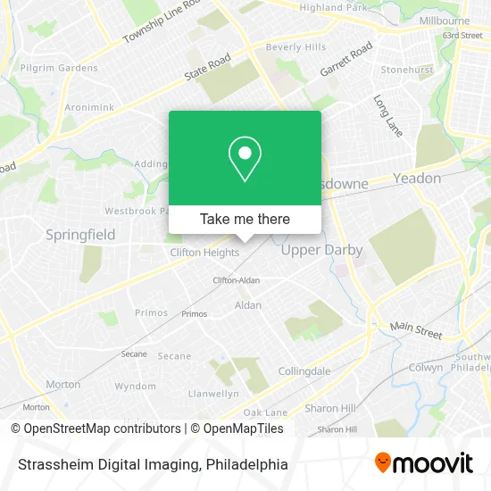 Strassheim Digital Imaging map