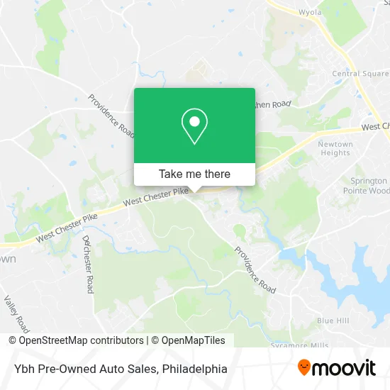 Ybh Pre-Owned Auto Sales map