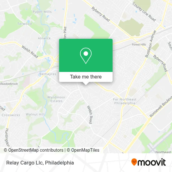 Relay Cargo Llc map