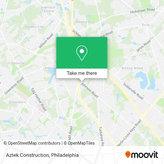 Aztek Construction map