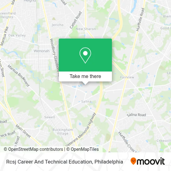 Rcsj Career And Technical Education map